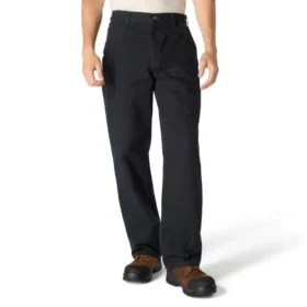 Pantalon de travail carhartt B11 pour homme, coupe ample et droite, en toile de coton délavée