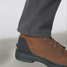 Pantalon de travail pour homme à coupe droite décontractée, en toile de coton Rugged Flex, avec double renfort aux genoux