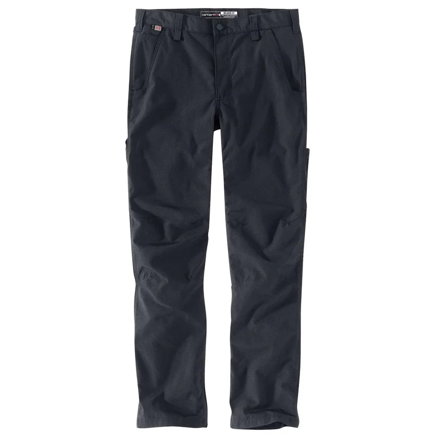 Pantalon de travail pour homme Fr, coupe décontractée et jambes droites, en ripstop Force
