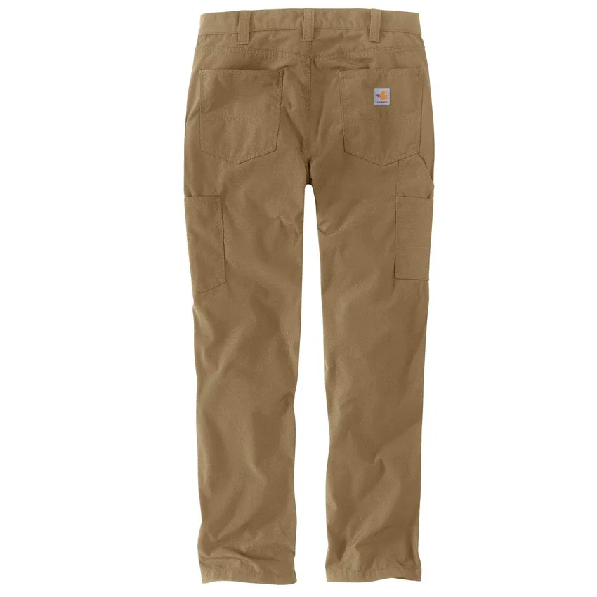 Pantalon de travail pour homme Fr, coupe décontractée et jambes droites, en ripstop Force