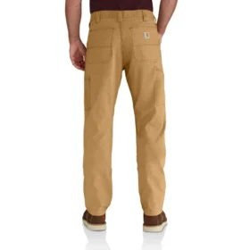Pantalon de travail Rigby en toile à double renfort aux genoux, coupe droite décontractée