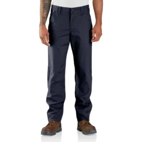 Pantalon de travail Rigby pour homme, coupe décontractée et jambes droites, résistant au feu