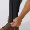 Pantalon de travail slim ajusté en toile de coton « Rugged Flex » à double renfort aux genoux pour homme