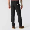 Pantalon de travail slim ajusté en toile de coton « Rugged Flex » à double renfort aux genoux pour homme