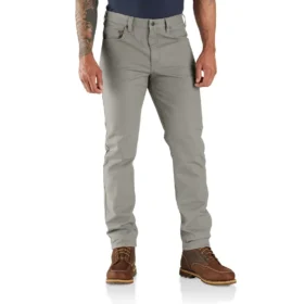 Pantalon de travail slim fuselé en toile de coton Rugged Flex®