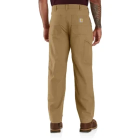 Pantalon droit ample en toile Rigby – Pantalon de travail