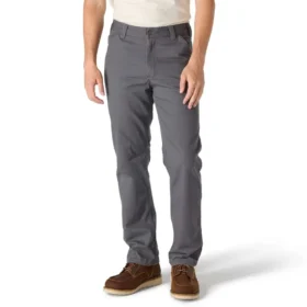 Pantalon droit décontracté en toile doublée Rigby - Pantalon de travail