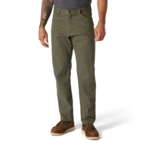Pantalon droit décontracté en toile Rigby - Pantalon de travail