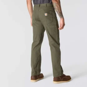 Pantalon droit décontracté en toile Rigby – Pantalon de travail