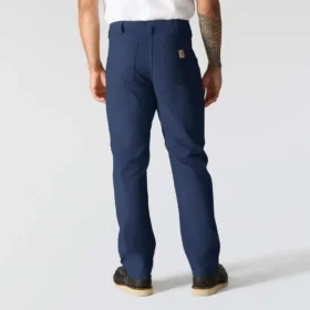 Pantalon droit décontracté en toile Rigby – Pantalon de travail