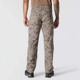 Pantalon droit décontracté en toile Rigby – Pantalon de travail