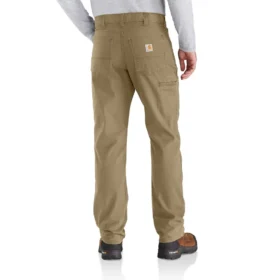 Pantalon droit décontracté en toile Rigby – Pantalon de travail