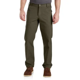 Pantalon droit décontracté en toile Rugged Flex® - Pantalon de travail