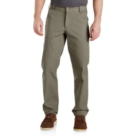 Pantalon droit décontracté en toile Rugged Flex® - Pantalon de travail
