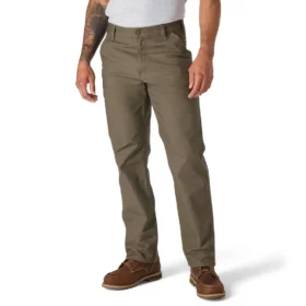 Pantalon droit décontracté en toile Rugged Flex® - Pantalon de travail