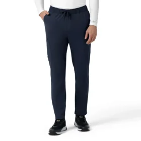 Pantalon médical Force Cross-Flex en maille, coupe droite et fuselée