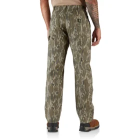 Pantalon Rugged Flex® en toile de coton camouflage, coupe droite décontractée