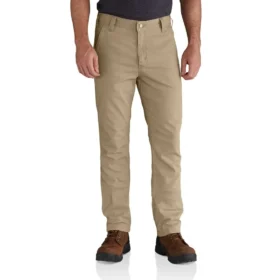 Pantalon utilitaire Rigby en toile, coupe slim fuselée pour homme