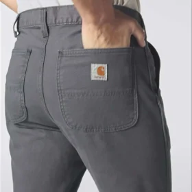 Pantalon utilitaire Rigby en toile, coupe slim fuselée pour homme