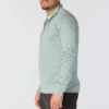 Pull à demi-zip pour homme Force Sun Defender UPF 50+ évacuant l’humidité - Chemises de protection solaire