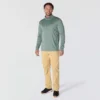 Pull à demi-zip pour homme Force Sun Defender UPF 50+ évacuant l’humidité - Chemises de protection solaire