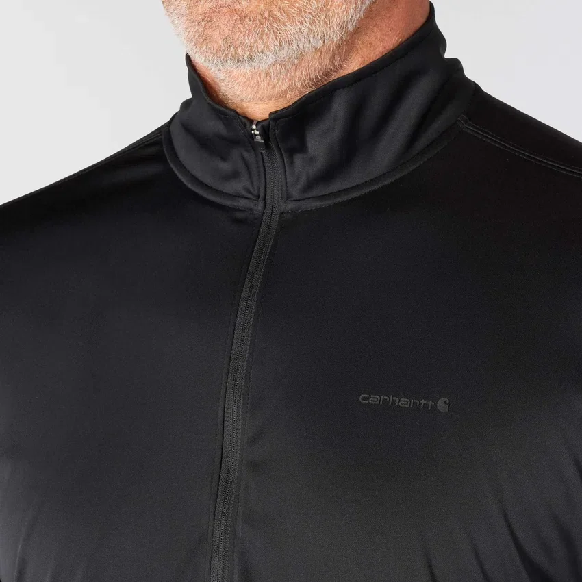 Pull à demi-zip pour homme Force Sun Defender UPF 50+ évacuant l’humidité - Chemises de protection solaire
