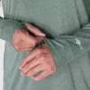 Pull à demi-zip pour homme Force Sun Defender UPF 50+ évacuant l’humidité - Chemises de protection solaire