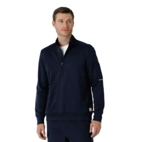 Pull médical Rugged Flex® Rscu à demi-zip