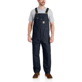 Salopette à bretelles en toile de coton « Iconic R01 » coupe décontractée pour homme