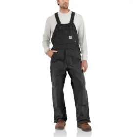 Salopette à bretelles en toile de coton pour homme, coupe ample - Salopette ignifuge