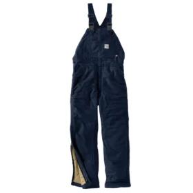Salopette à bretelles isolée en toile de coton pour homme, coupe ample – Salopette ignifuge