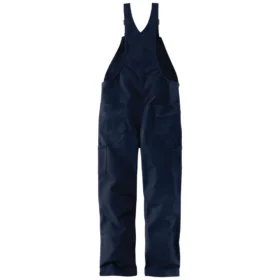 Salopette à bretelles isolée en toile de coton pour homme, coupe ample – Salopette ignifuge