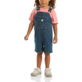 Salopette en denim Rugged Flex® à coupe ample pour enfants (nourrissons/tout-petits)
