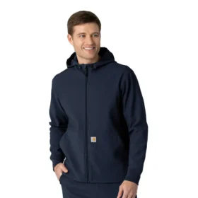 Sweat à capuche en polaire contrecollée