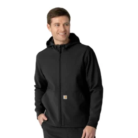 Sweat à capuche en polaire contrecollée