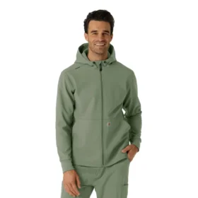 Sweat à capuche en polaire contrecollée