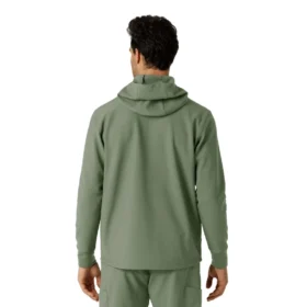 Sweat à capuche en polaire contrecollée