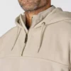 Sweat à capuche Paxton pour homme, épais et déperlant, avec fermeture éclair 1/4 - Sweats à capuche carhartt Rain Defender