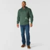 Sweat à capuche Paxton pour homme, épais et déperlant, avec fermeture éclair 1/4 - Sweats à capuche carhartt Rain Defender