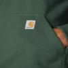 Sweat à capuche Paxton pour homme, épais et déperlant, avec fermeture éclair 1/4 - Sweats à capuche carhartt Rain Defender