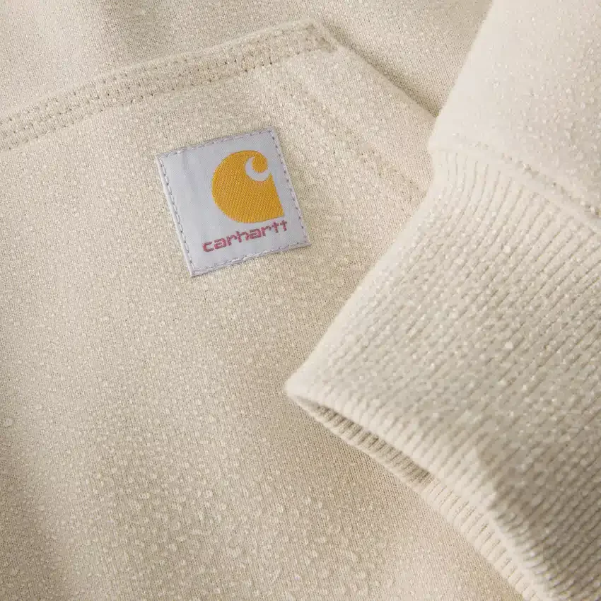 Sweat à capuche Paxton pour homme, épais et déperlant, avec fermeture éclair 1/4 - Sweats à capuche carhartt Rain Defender