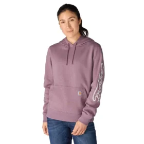 Sweat à capuche pour femme Sawyer avec Script Logo sur les manchettes