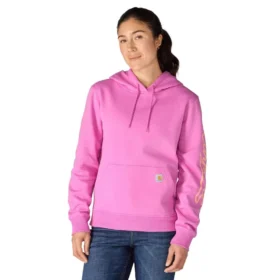 Sweat à capuche pour femme Sawyer avec Script Logo sur les manchettes