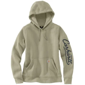 Sweat à capuche pour femme Sawyer avec Script Logo sur les manchettes