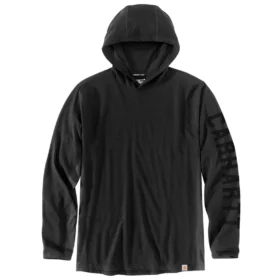 Sweat à capuche pour homme Force, coupe ample, évacuation de la transpiration et logo