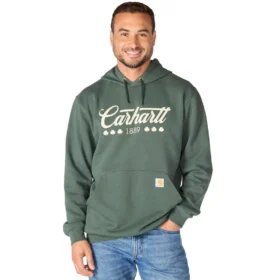 Sweat à capuche pour homme Marquette avec motif trèfle - Sweat de la Saint-Patrick