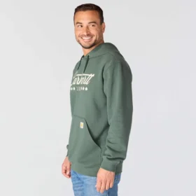 Sweat à capuche pour homme Marquette avec motif trèfle – Sweat de la Saint-Patrick