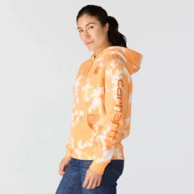 Sweat à capuche tie-dye Marquette pour femme