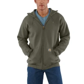 Sweat à capuche zippé intégral coupe ample Marquette pour homme