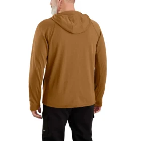 Sweat à capuche zippé pour homme Force, doublé polaire et évacuant l’humidité